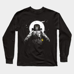 Astronaut Monkey Long Sleeve T-Shirt